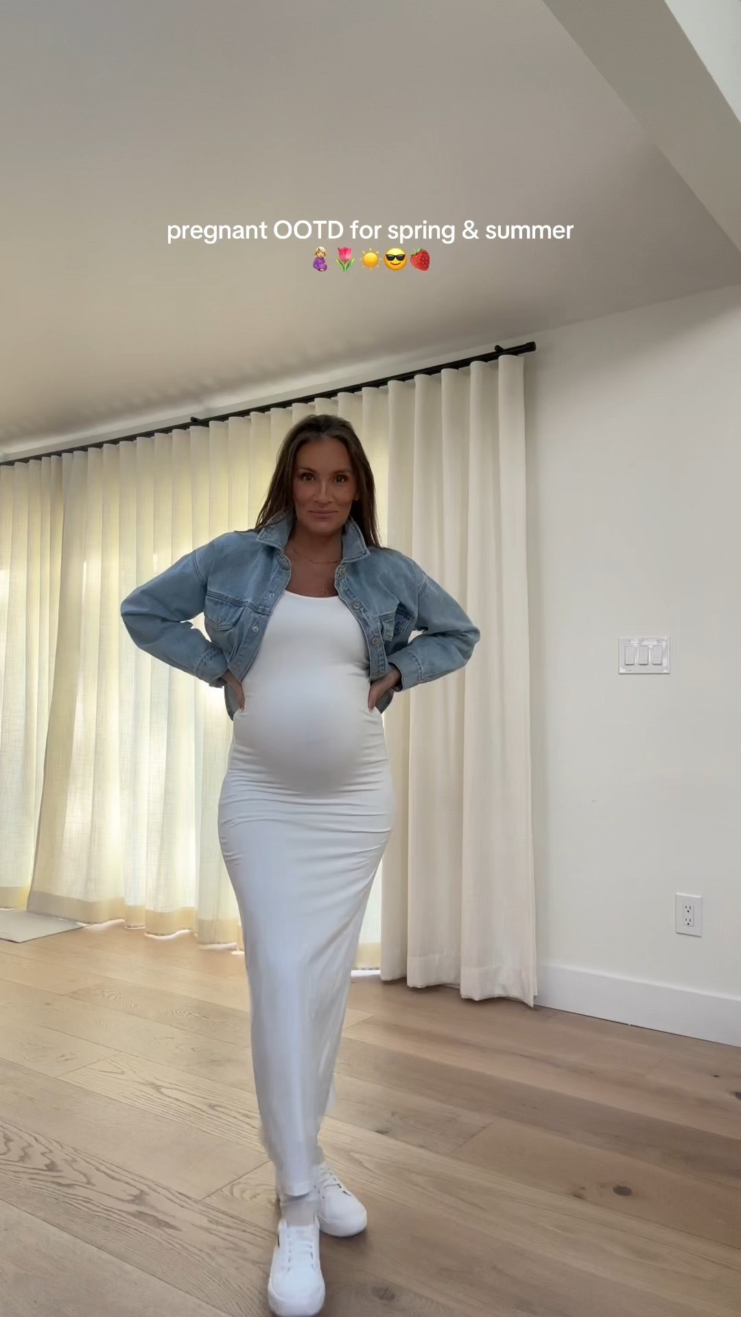 Spring maternity outfit. 6 months pregnant casual every look. What I wore to a graduation party. Comfy and stylish. Shoes are so comfortable!

#LTKShoeCrush #LTKBump