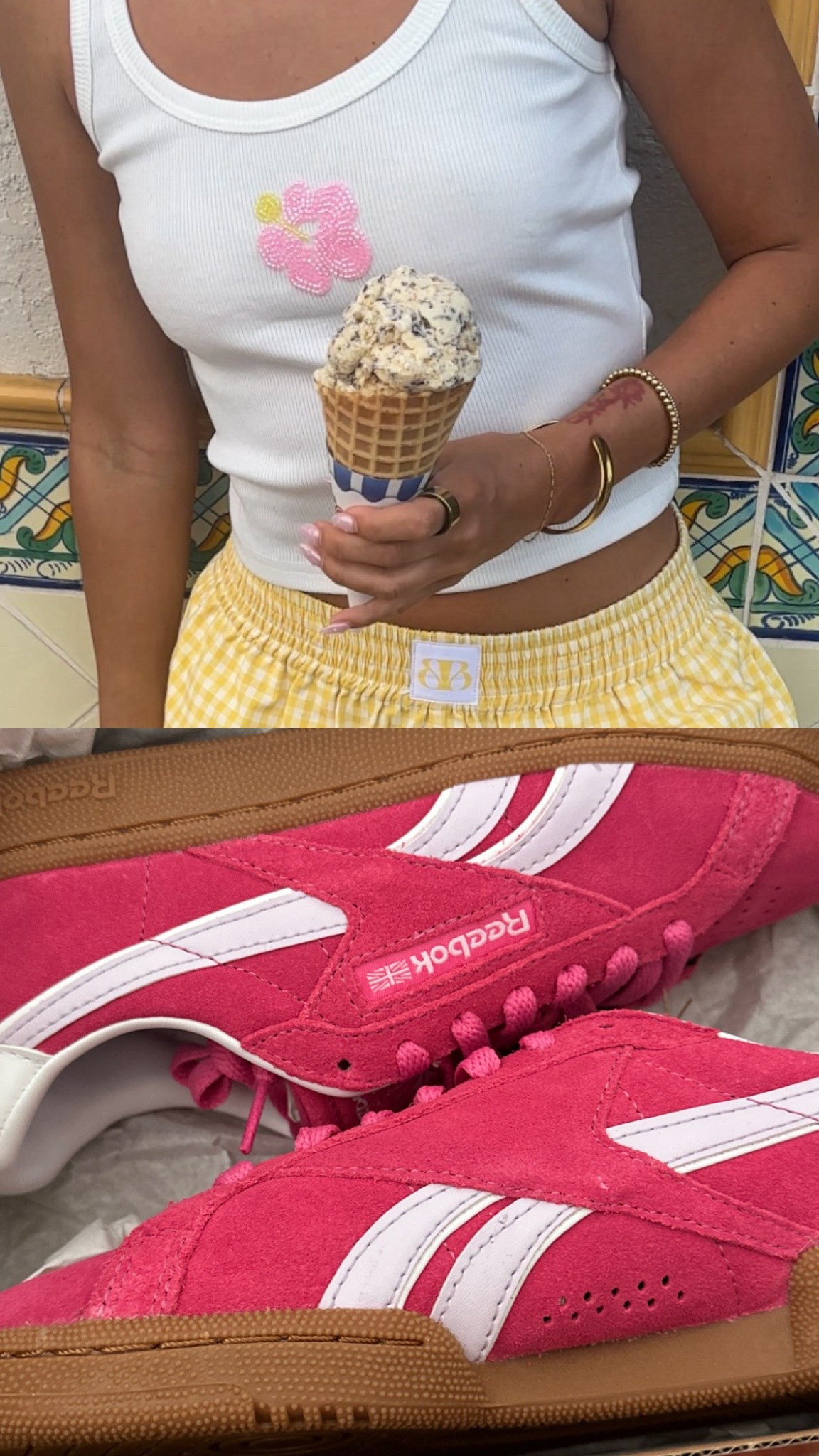 Pops of pink  

#LTKSeasonal #LTKShoeCrush #LTKStyleTip