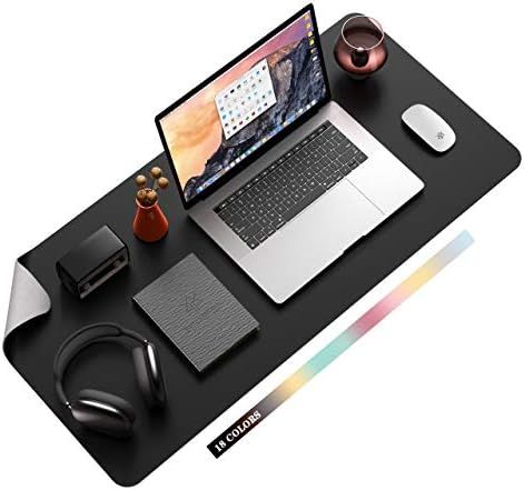 Non-Slip Desk Pad, Waterproof PU Leather Desk Table Protector, Ultra Thin Large Mouse Pad, Easy C... | Amazon (US)