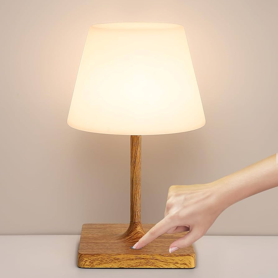Shower Lamp Cordless for Women: Warm Light Table Lamp - Rechargeable Battery Lamp for Various Occ... | Amazon (US)