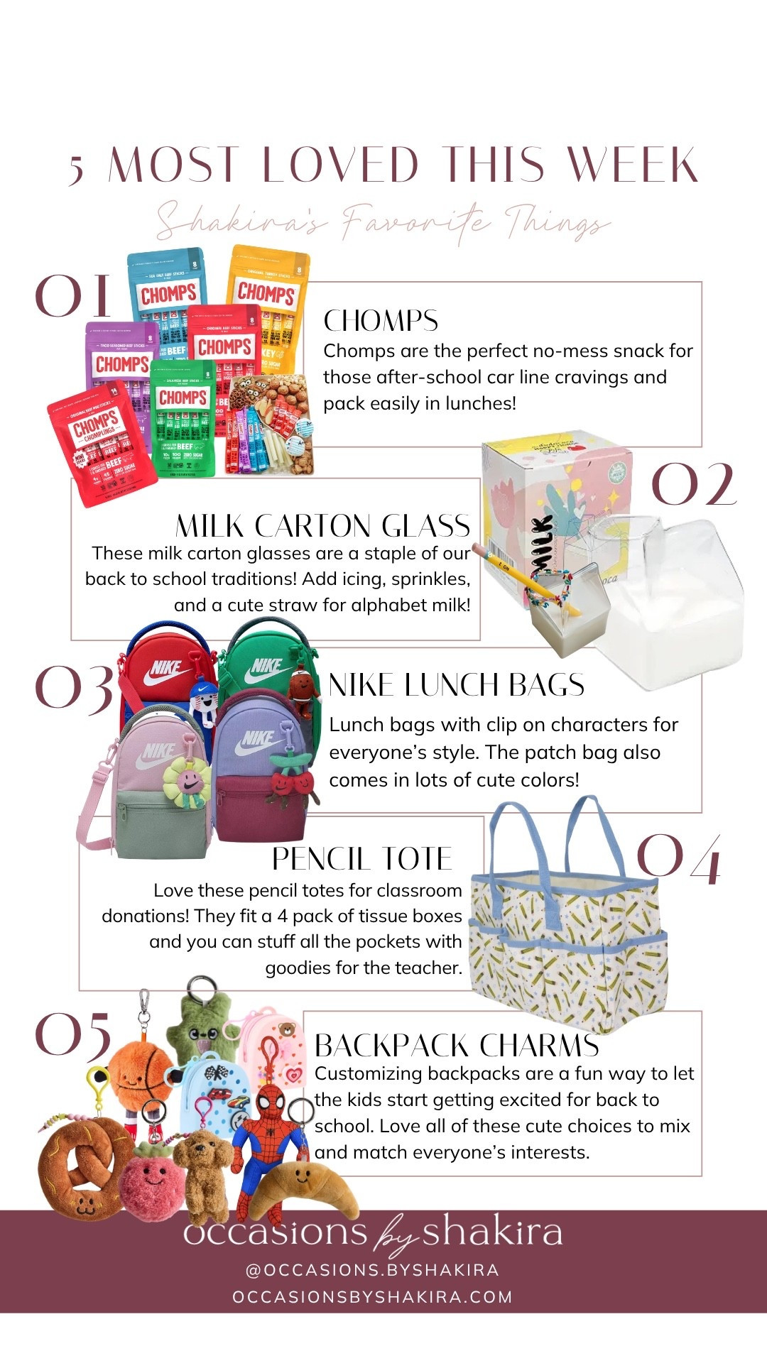 Your 5 Most Loved Items from Instagram this week.

#LTKfoodie #LTKmomlife #LTKKids