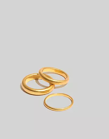 Chunky Stacking Ring Set | Madewell