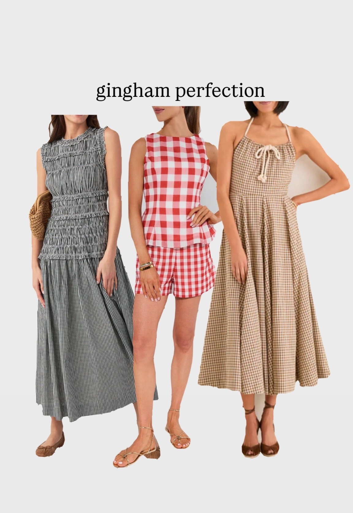 Gingham 
Use code yourock for Tuckernuck 

#LTKdayinmylife #LTKSeasonal #LTKMothersDay