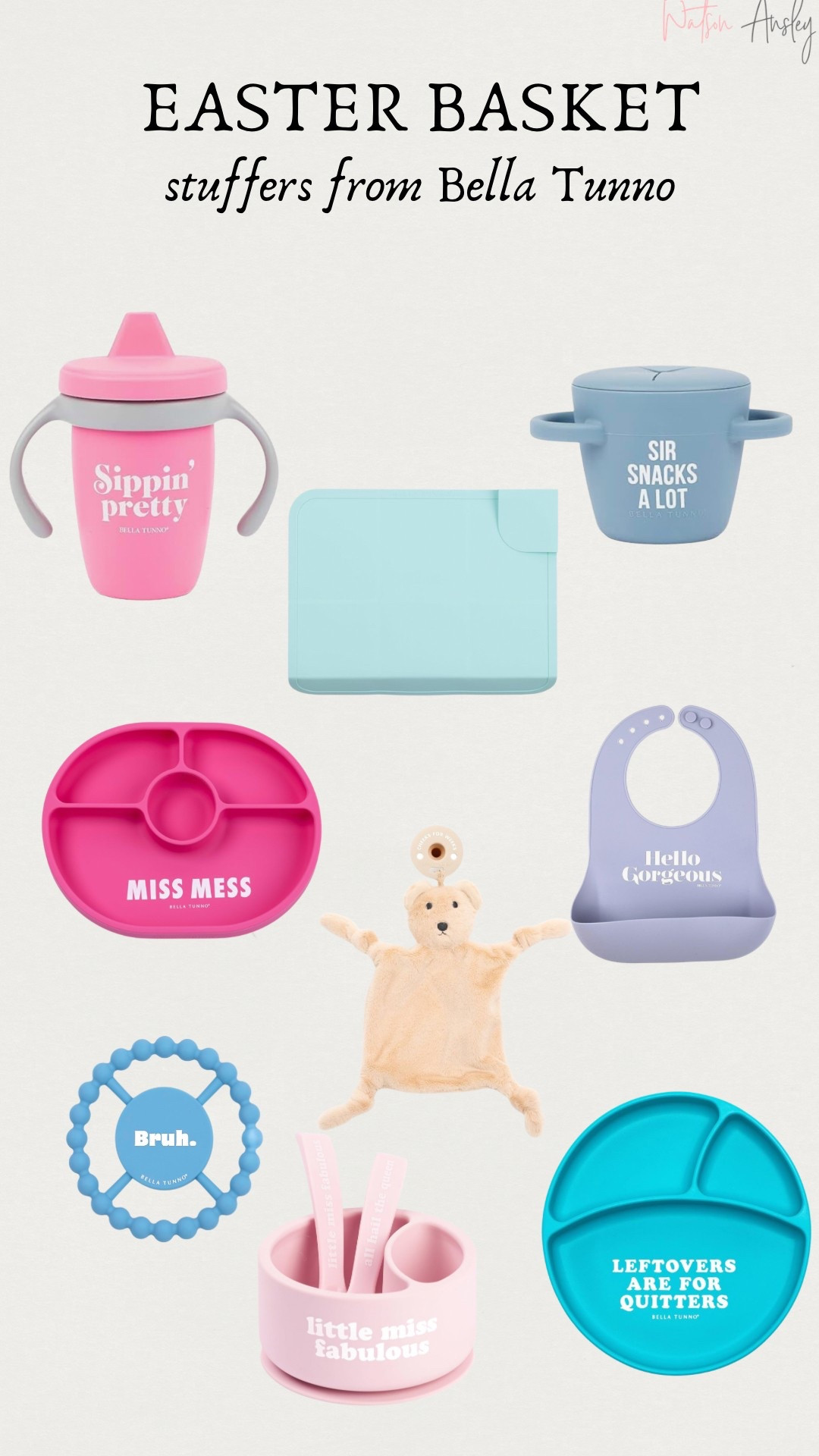 Shop these Bella Tunno baby/toddler/kid items for great Easter basket stuffer ideas that you and your kids will actually use! 

We’ve used these for years and love them!!

Click below to shop!

Teether | plate | bowl | suction | sippy cup | place mat | bib | silicone | dishwasher safe | feeding | eating | snack cup | baby | kid | meal time | toddler | divider 



#LTKBaby #LTKSaleAlert #LTKKids