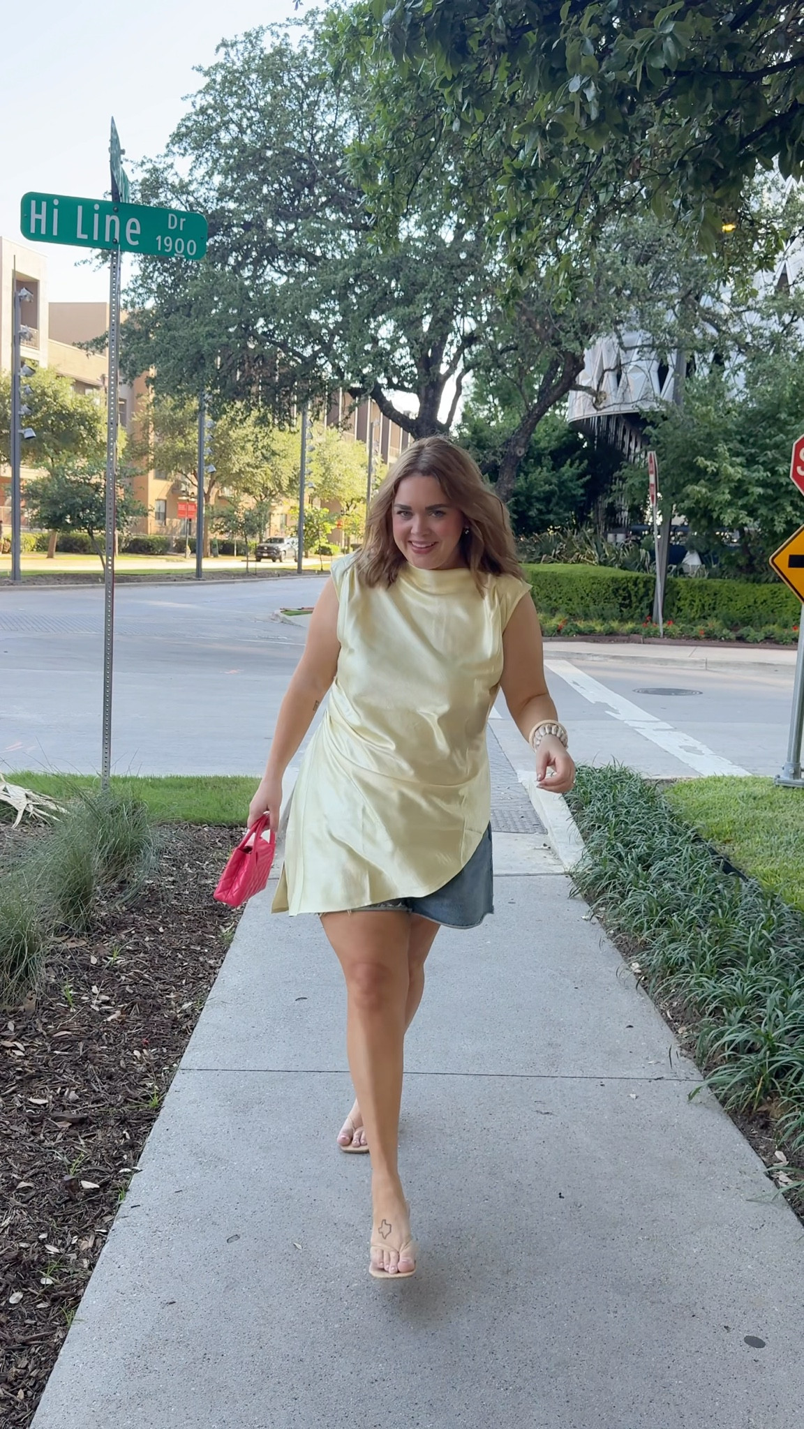 Date night outfit!! Wearing size 14 in top, 34 in shorts and bag is from vivrelle!! 

#LTKootd #LTKMidsize #LTKMens