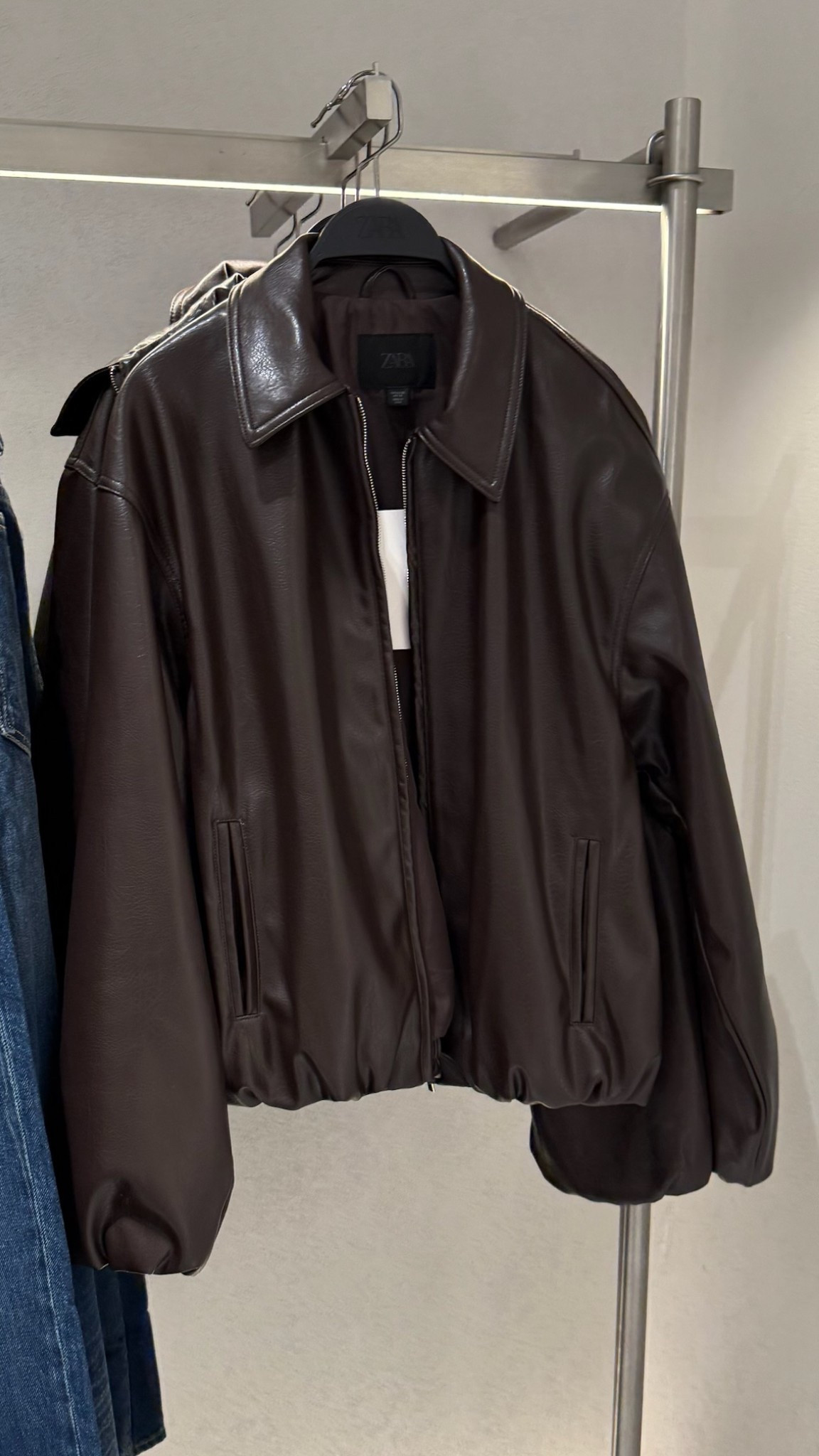Under $100 Faux leather bomber jacket find

#LTKFindsUnder100 #LTKStyleTip
