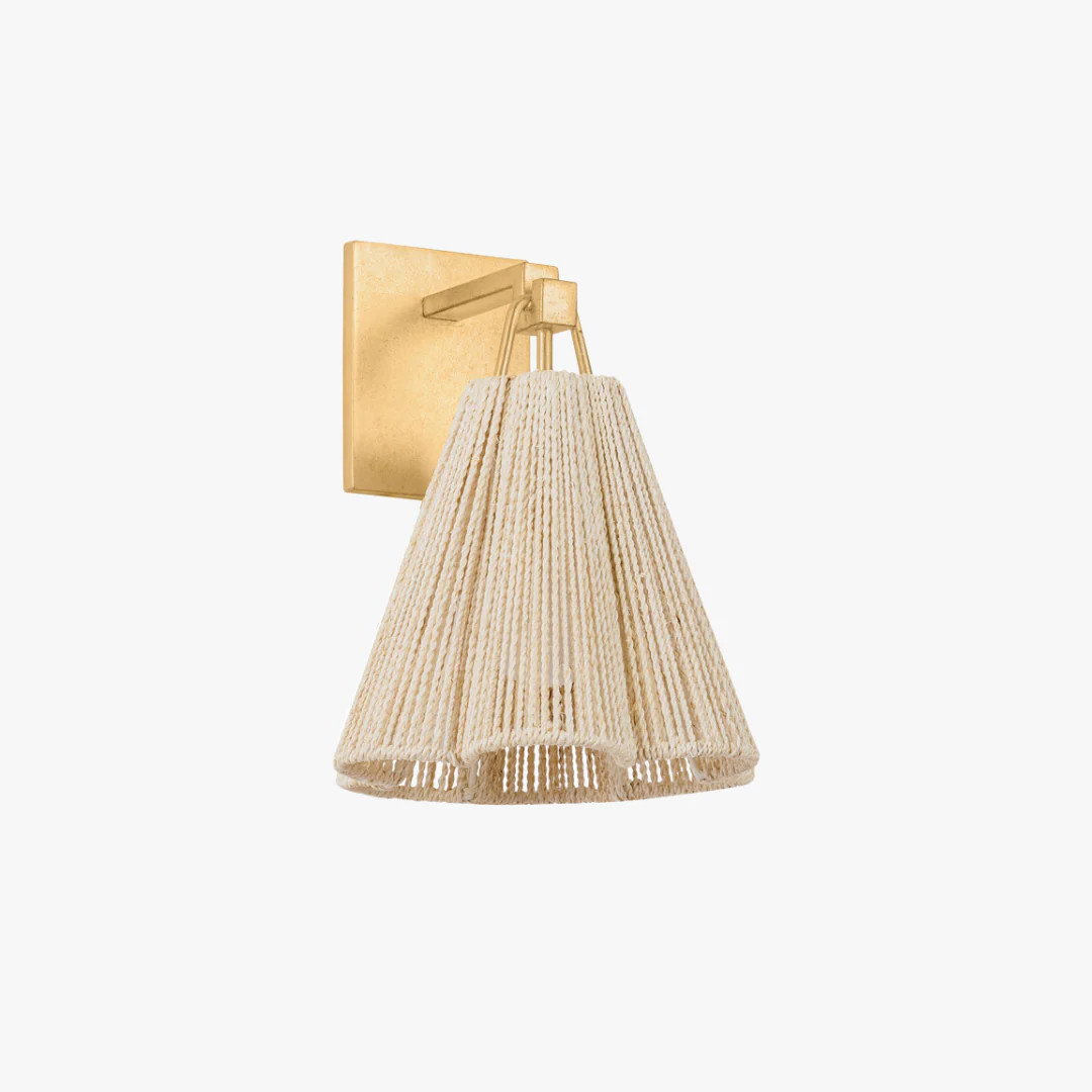 Sonoma Abaca Rope Sconce | Dear Keaton