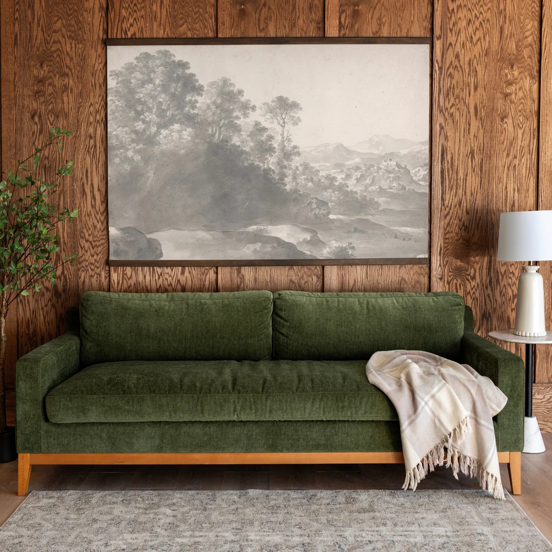 Black And White Vintage Art | Large Wall Decor | Landscape Tapestry | Large Wall Art | Canvas Tap... | Etsy (US)