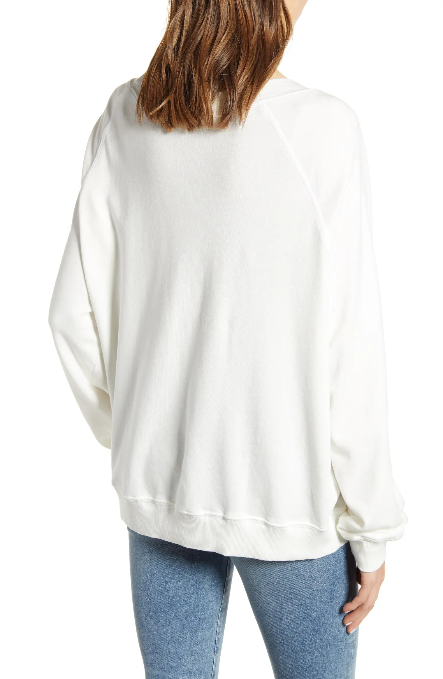 Aprés Ski Kiss Me Cotton Sweatshirt | Nordstrom