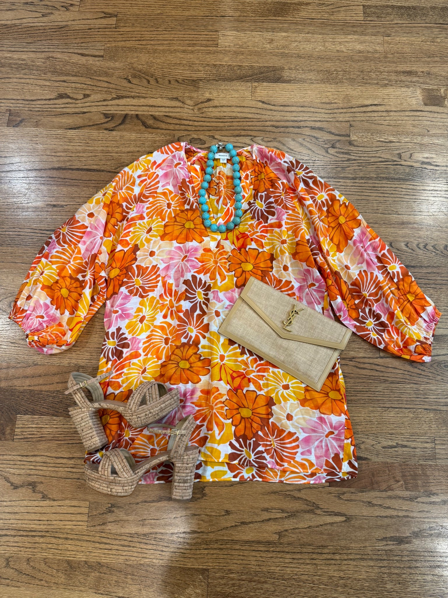 Anthropologie cover up or dress! I wore a slip under it! Necklace and shoes are old but linked similar  

#LTKFindsUnder50 #LTKSpringSale #LTKFindsUnder100