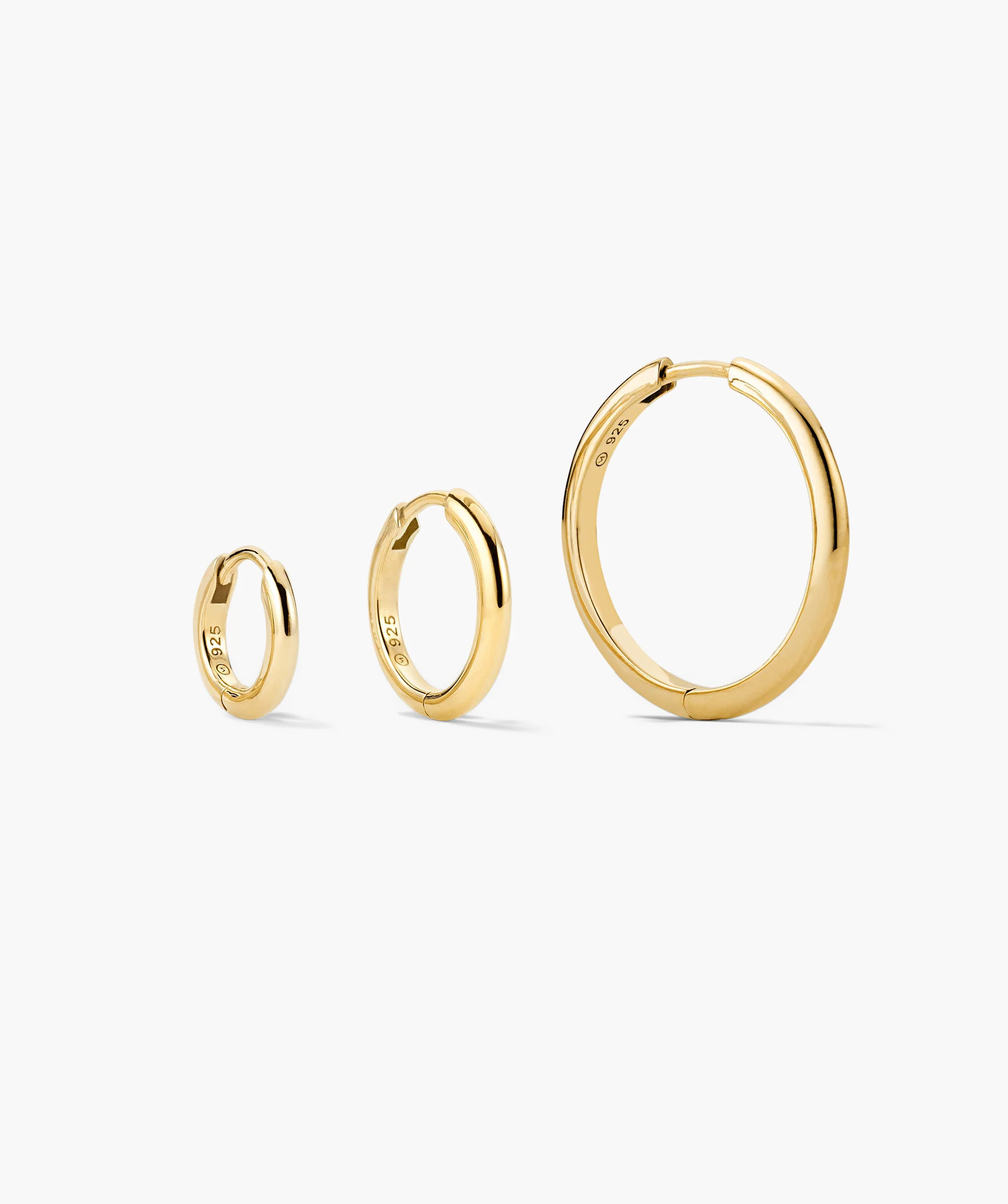 Tube Hoops Bundle | Mejuri Fine Crew