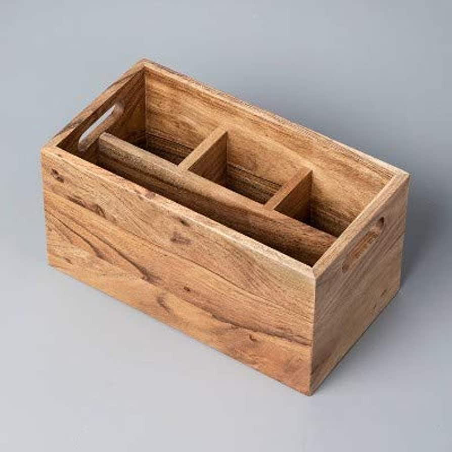 Hearth & Hand with Magnolia Wood Utensil Caddy | Amazon (US)
