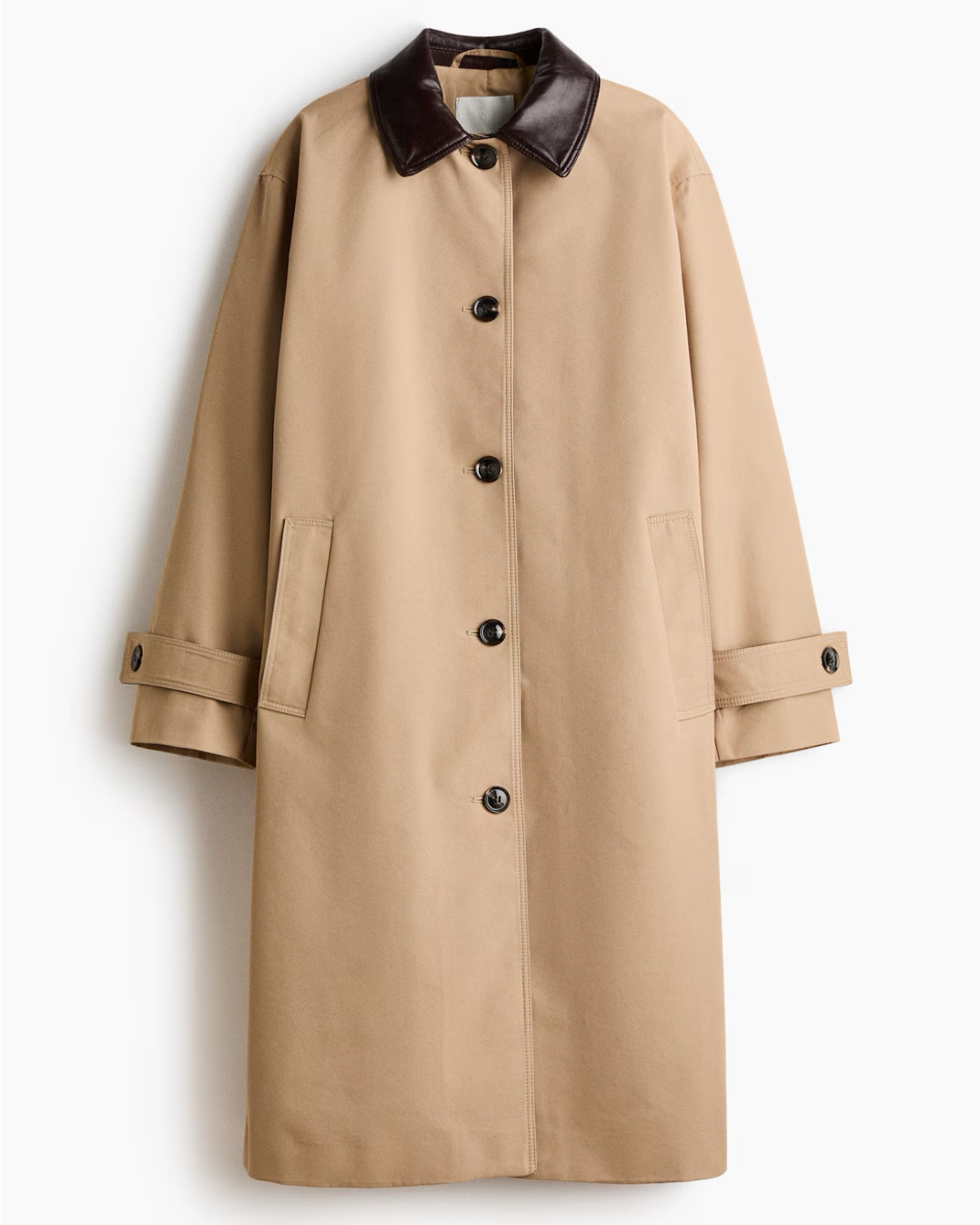 Long car coat trench coat chore coat 

#LTKSeasonal #LTKFindsUnder100