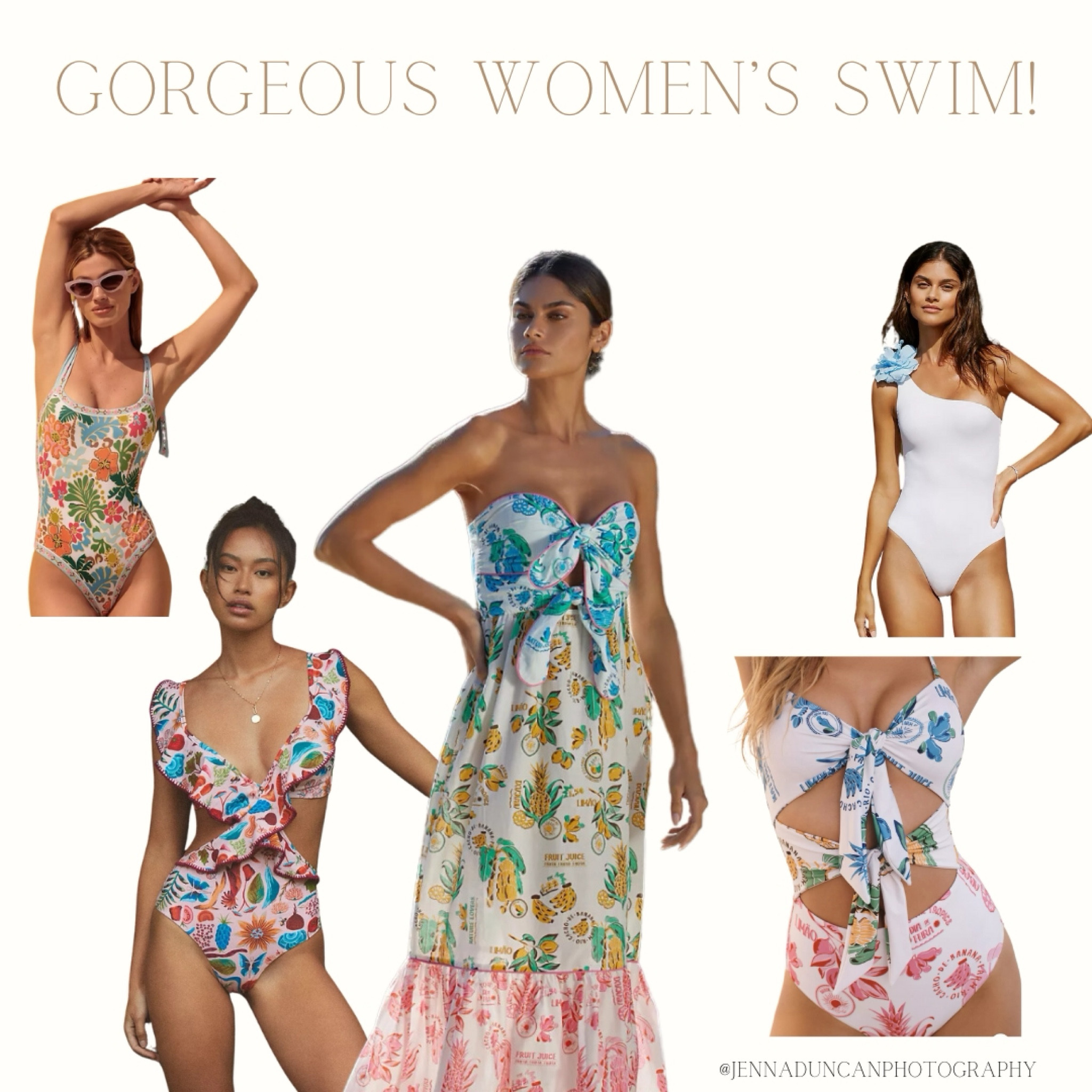 Gorgeous women’s swimsuits & coverup!! These colors are just so pretty  

#LTKswim #LTKtravel #LTKstyletip