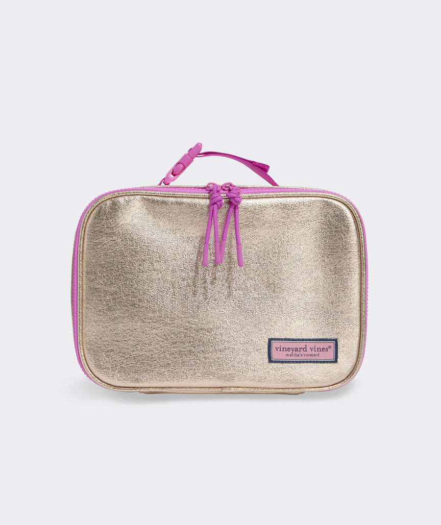 Girls' Metallic Lunch Box | vineyard vines