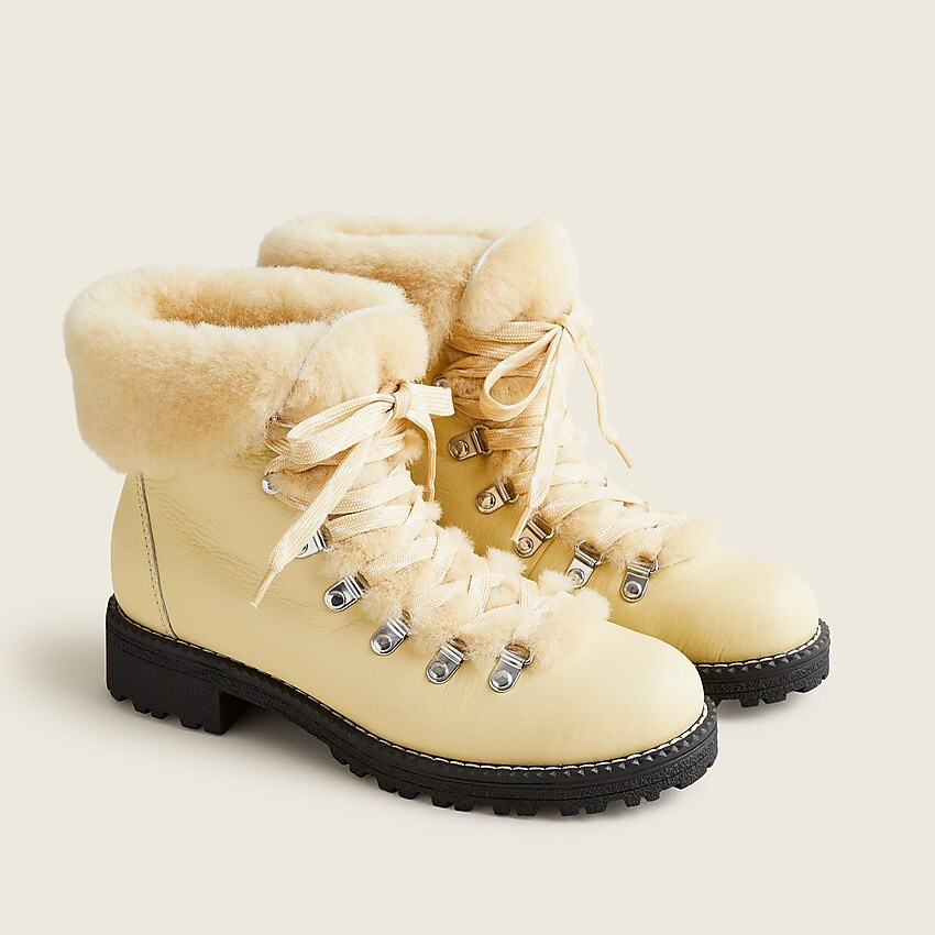 Nordic boots in leather | J. Crew US