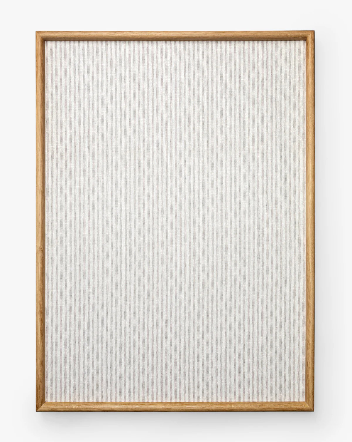 Striped Oak & Linen Memo Board | McGee & Co. (US)