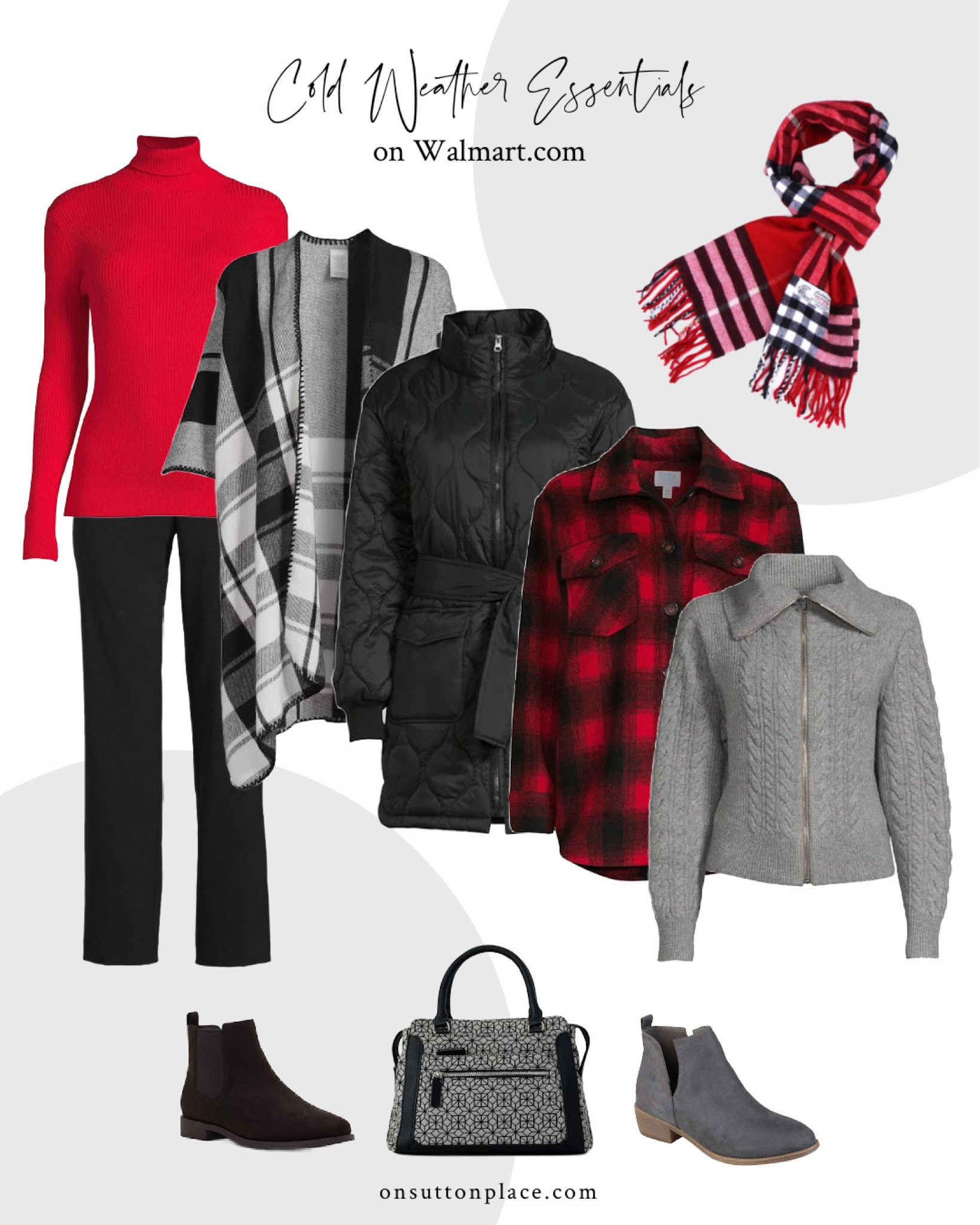 Are you ready for winter? #WalmartPartner Get cozy ideas for a winter capsule wardrobe from @WalmartFashion! #WalmartFashion

#LTKfindsunder50 #LTKstyletip #LTKSeasonal