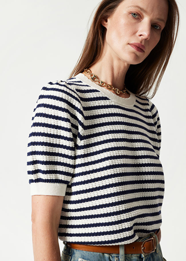 Scalloped Knit Top | & Other Stories - US