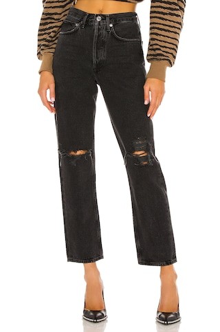 AGOLDE 90's Mid Rise Loose in Smokestack from Revolve.com | Revolve Clothing (Global)