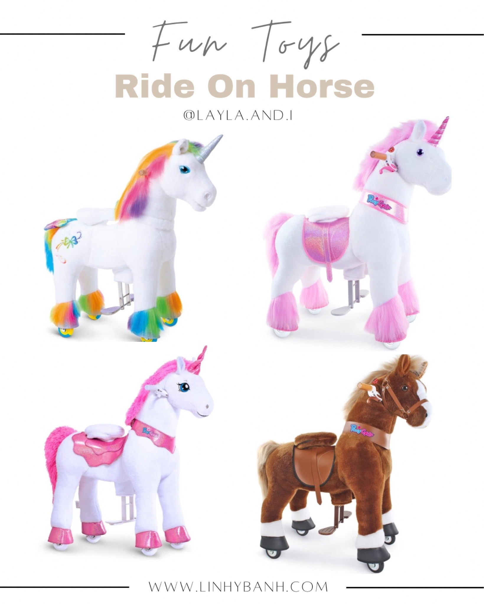 🦄 Make playtime magical with this adorable unicorn ride-on toy! Perfect for little adventurers who love to gallop into a world of imagination. 

#LTKkids #LTKgiftguide #LTKsale