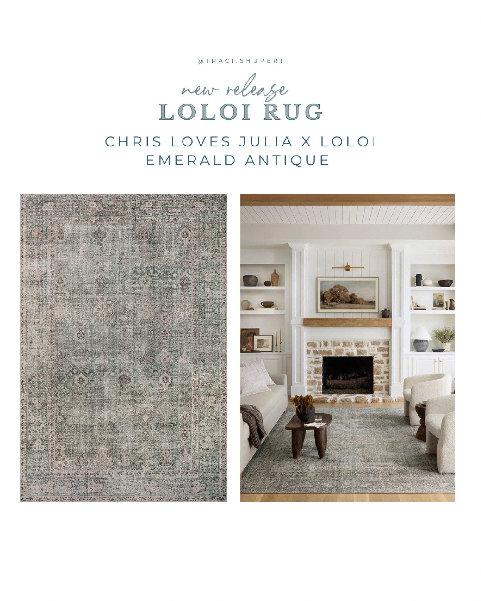 Chris Loves Julia, Loloi, vintage rug, area rug, living room, bedroom, kitchen, bathroom

#LTKhome #LTKFind #LTKfamily