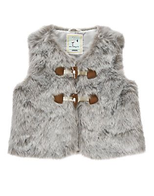 Faux Fur Vest | Janie and Jack