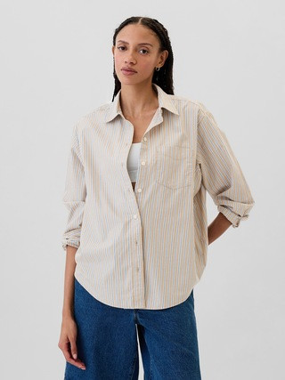 Poplin Big Shirt | Gap Factory