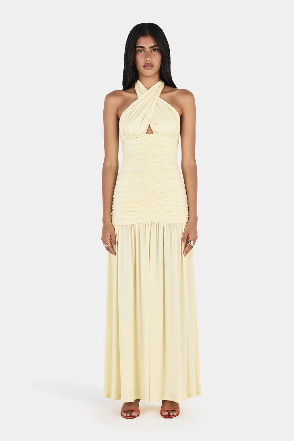 Siren Dress Butter | Hansen and Gretel