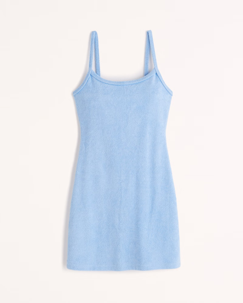 Terry Cloth Mini Dress | Abercrombie & Fitch (US)