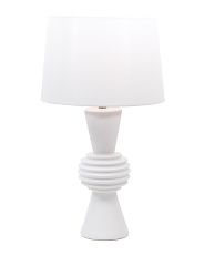 Ceramic Hourglass Table Lamp | Marshalls