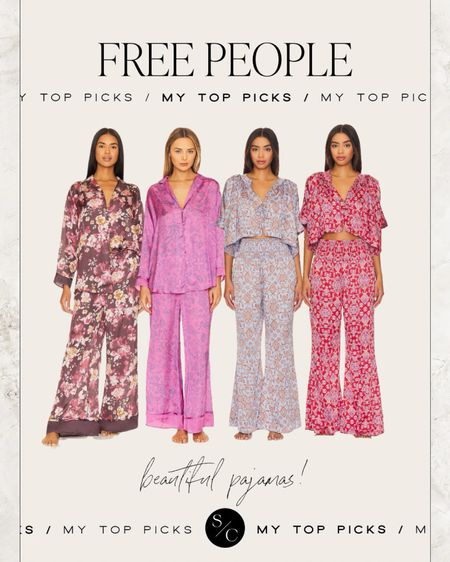 Some of my favorite pajamas! 🌸 

Free people, pretty pjs, gift for her, loungewear, Mother’s Day gift 

#LTKstyletip #LTKwedding #LTKbeauty