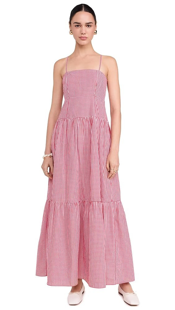 Women's Square Neck Maxi Dress | Amazon (US)