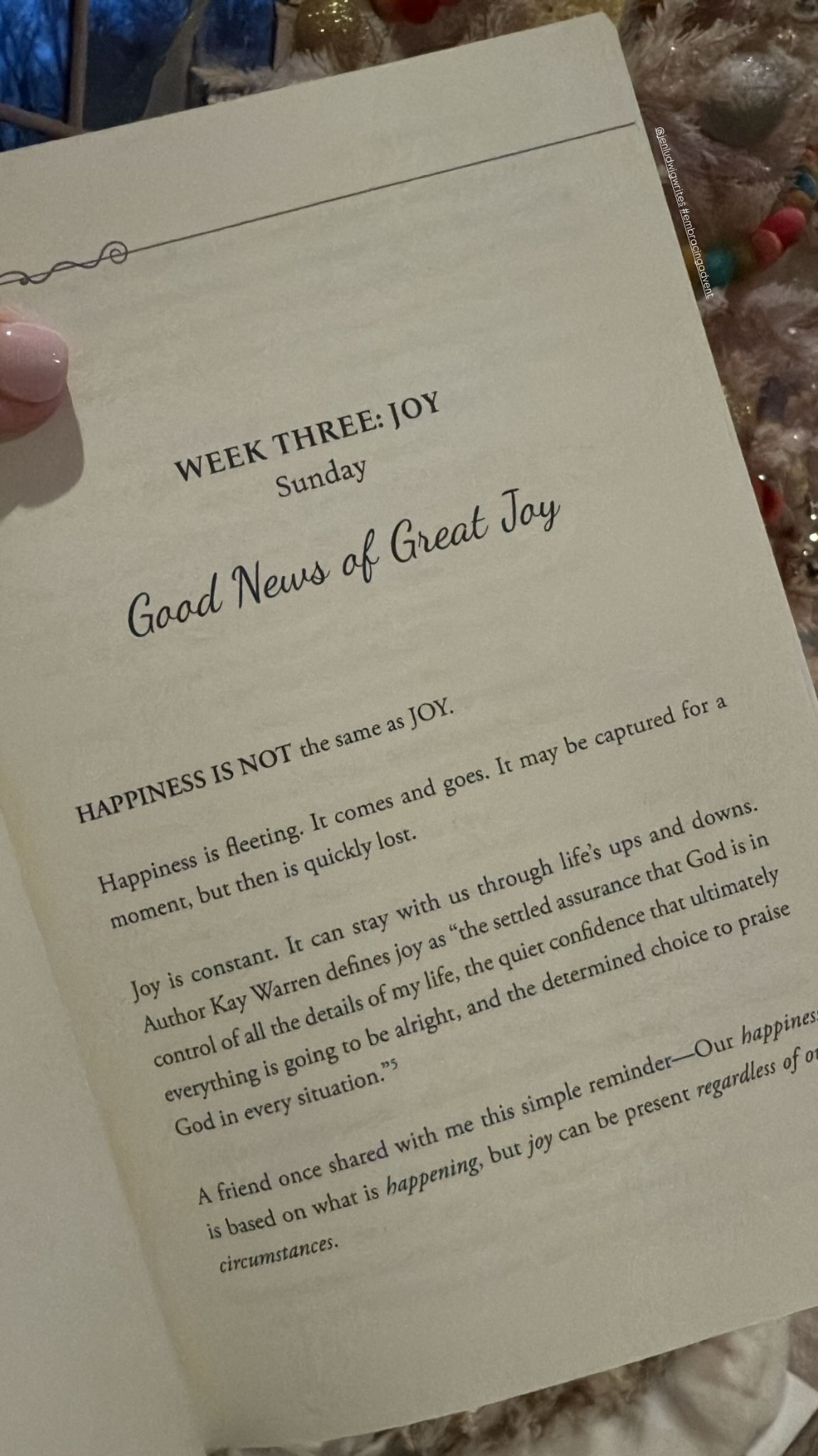 Finding JOY not just happiness!
#embracingadvent

#LTKmomlife #LTKGiftGuide #LTKHoliday