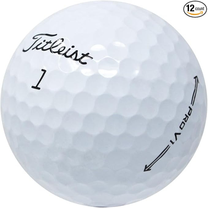 LostGolfBalls - Titleist Pro V1 Golf Balls in Refinished Condition, 2021 Year Model, No Logos, No... | Amazon (US)