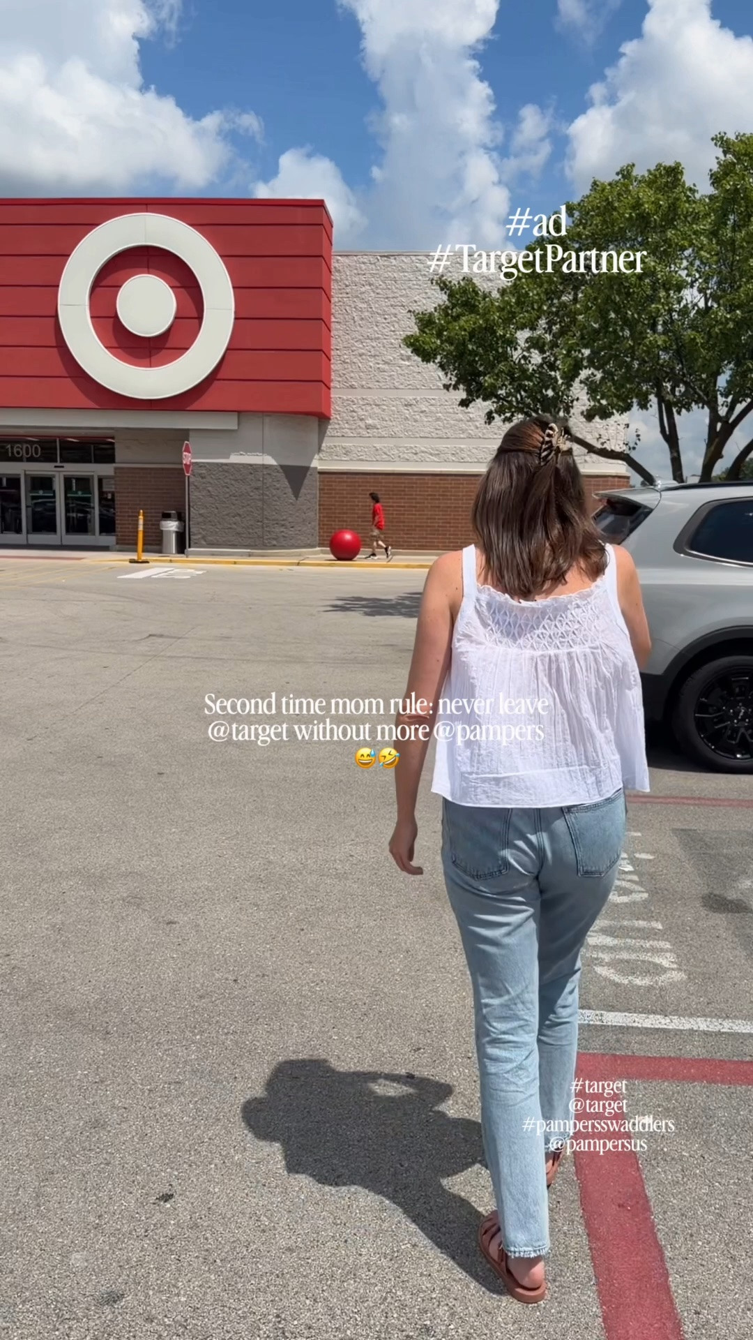 #ad Comment "Swaddlers" for our diapering essentials 🤍 (including the caddies we keep stocked around the house!)
Baby #2 taught us the nursery isn’t the only place diaper changes happen. Pampers Swaddlers + Pampers Sensitive Wipes are always on our Target restock list. Everything is linked: https://on.ltk.com/+WbvVGNAR1KQx7ipLTHLFXg 
@target @pampersus #target #targetpartner #PampersSwaddlers

#LTKmomlife #LTKBaby