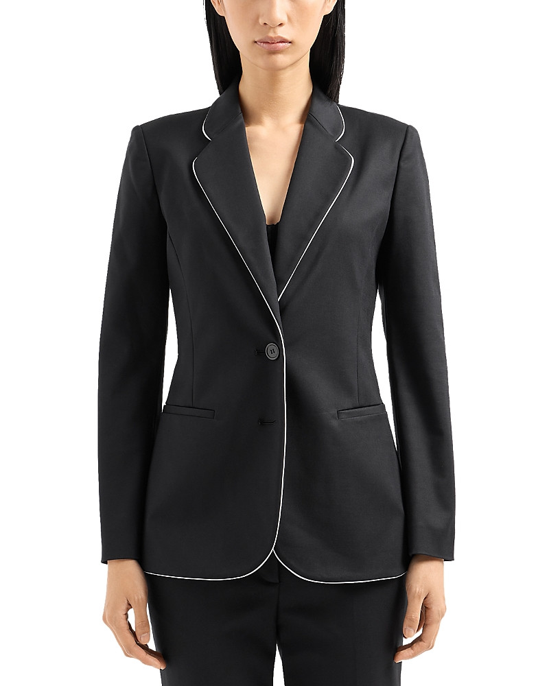 Emporio Armani Contrast Piping Blazer | Bloomingdale's (US)