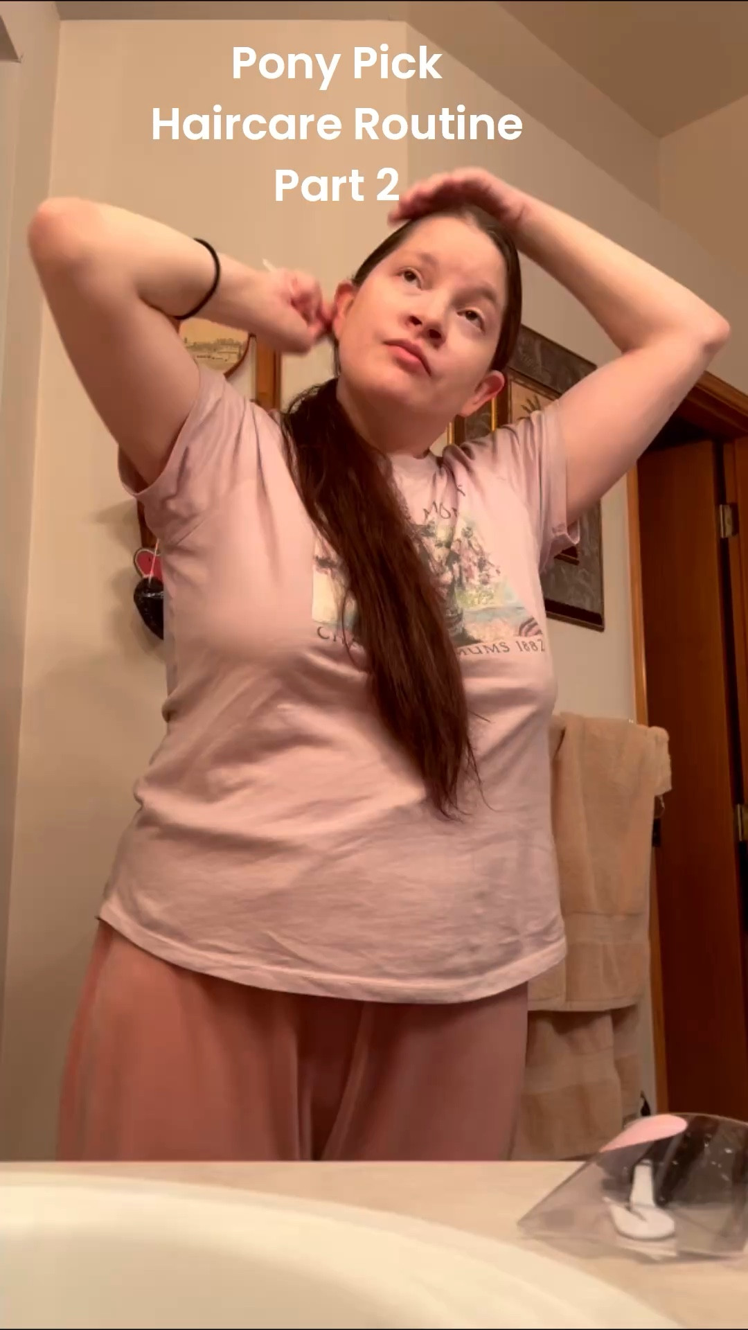 Part 2 of my @The Pony Pick Haircare Routine begins with using their Smoothing Brush to smooth down the hair in my ponytail. Then I use their Black Elastic Bands to secure my Swirl Bun. I use the Pony Pick to undo the Swirl Bun and the Ponytail. With Pony Pick my hair care routine is so easy and quick. 

#LTKBeauty #LTKgrwm #LTKselfcare