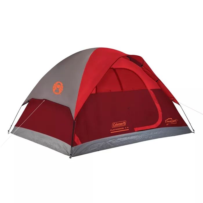 Coleman Flatwoods II 4 Person Tent - Red | Target