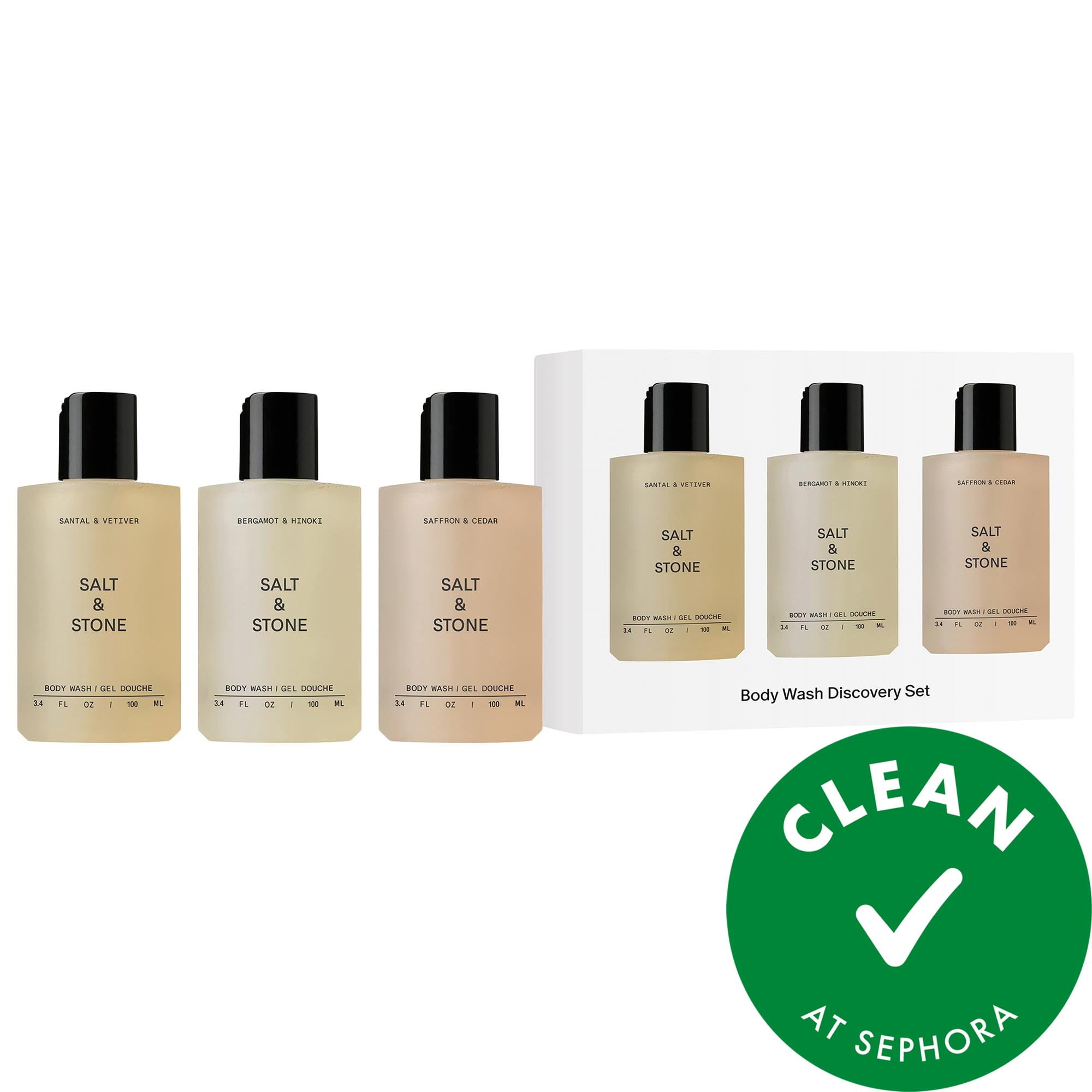 Salt & Stone Mini Body Wash Discovery Gift Set | Sephora (US)