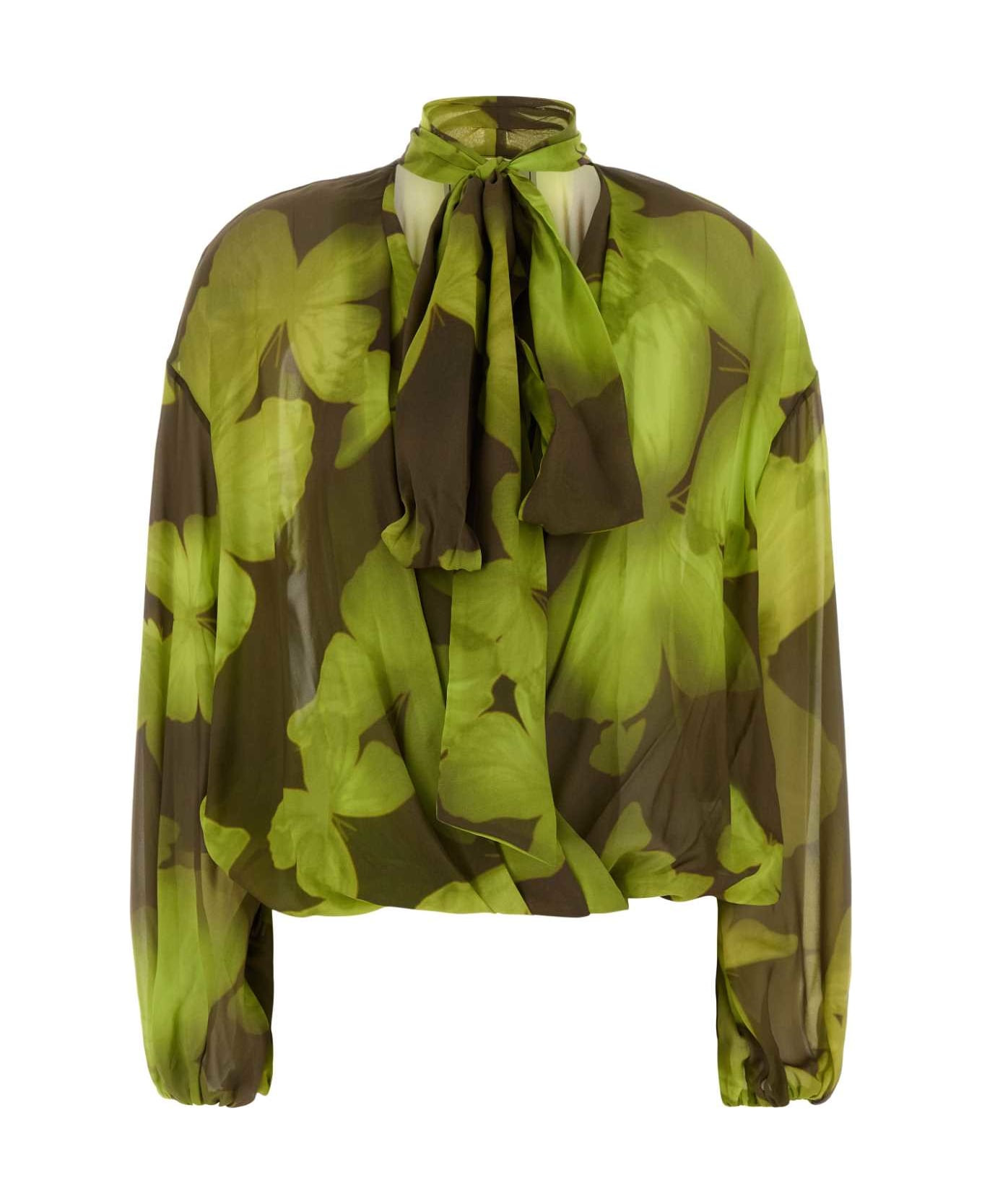 Printed Georgette Blouse | Italist.com US