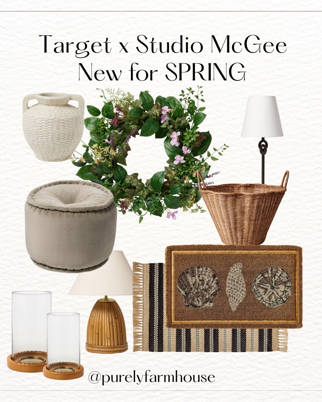 Threshold x Studio McGee
Spring release at Target 

#LTKGiftGuide #LTKHome #LTKSeasonal