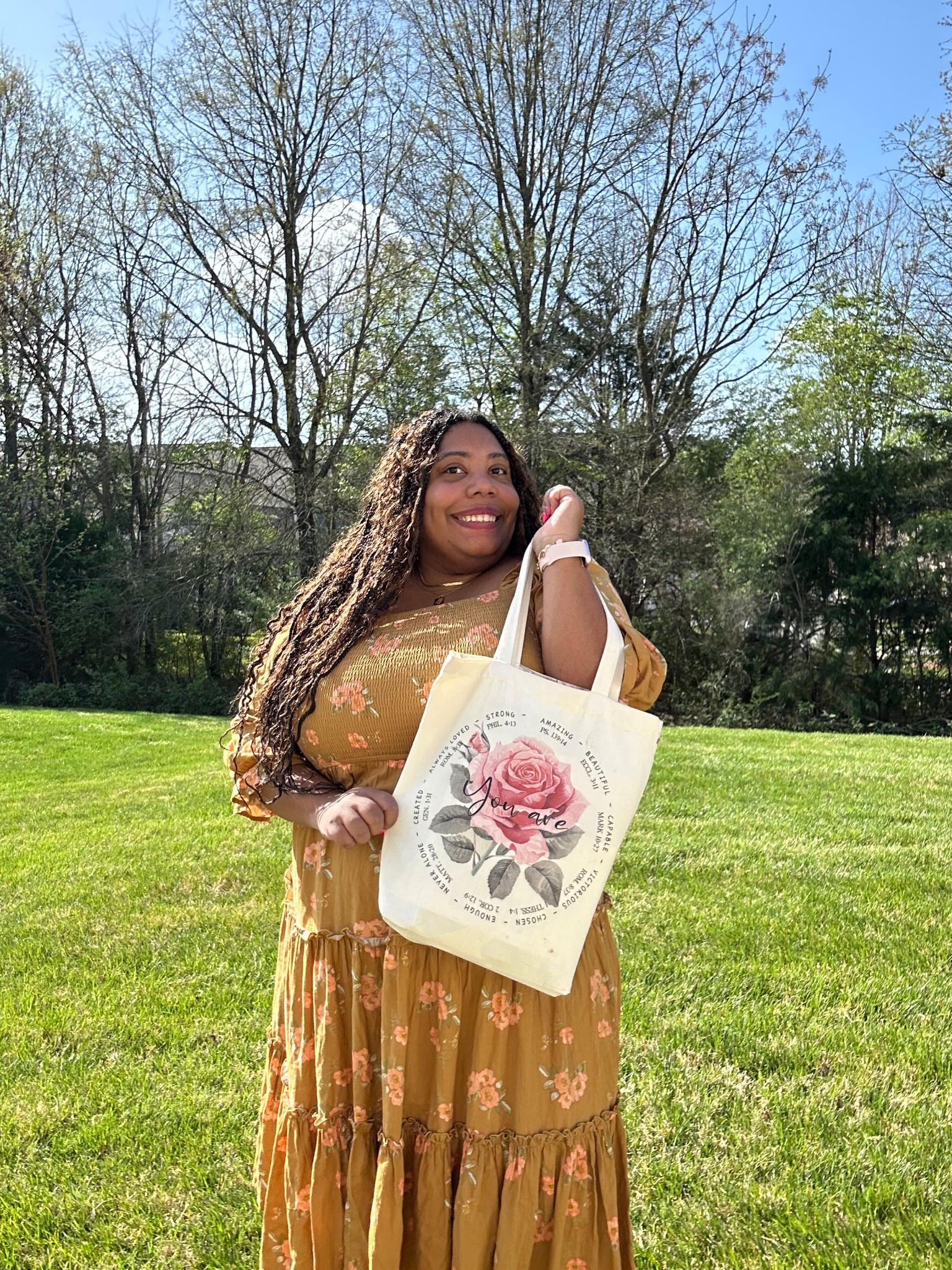 I love this bag to carry my Bible and notebook for church. I actually got it for my 30th birthday  

#LTKFindsUnder100
