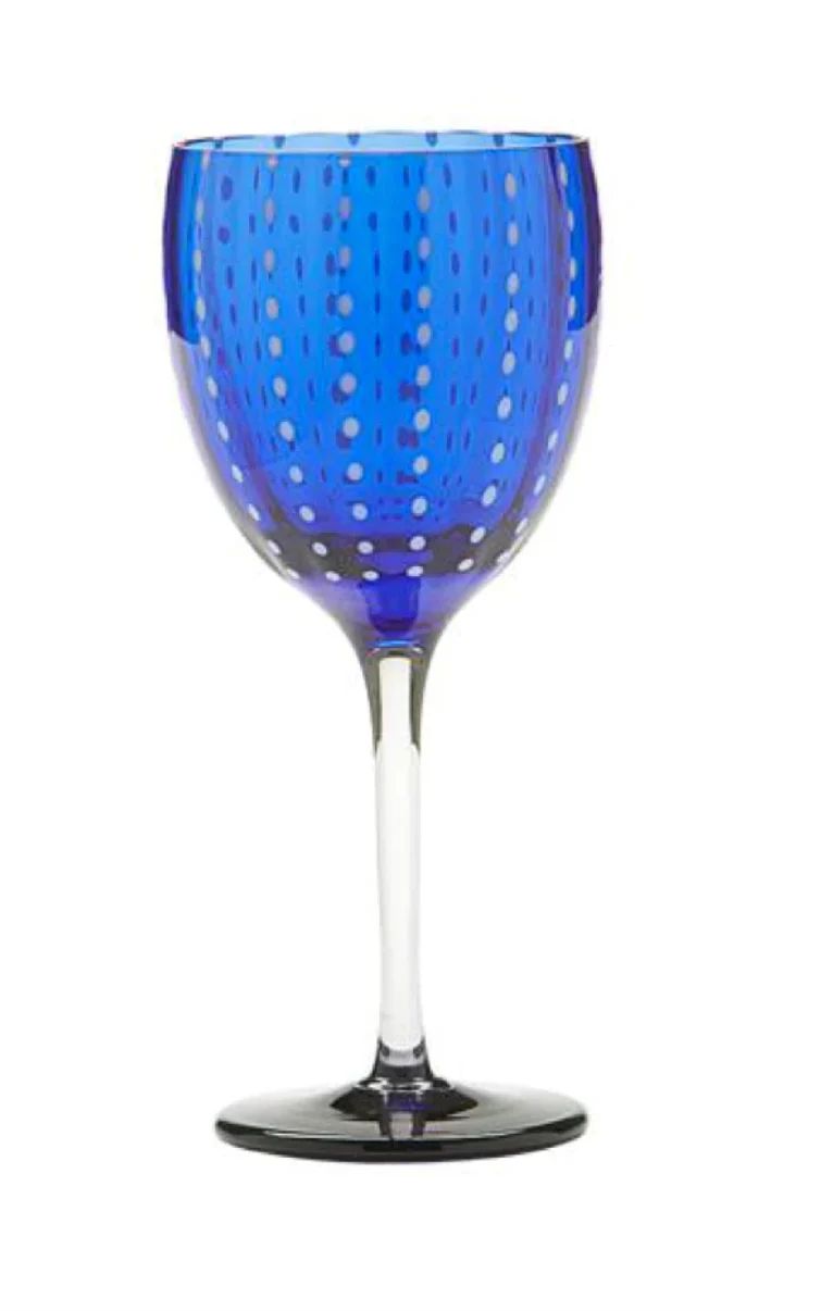 Perle Hobnail Wine Goblet | House of Blum