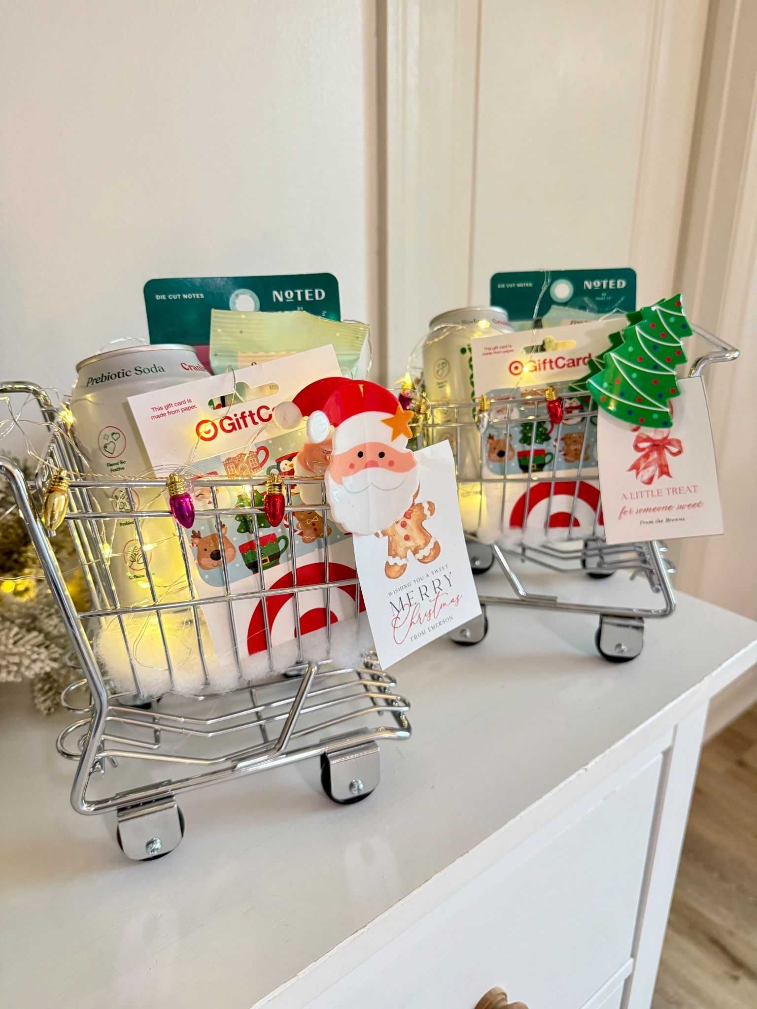 DIY Christmas cart gifts 😍🎄

#LTKSeasonal #LTKHoliday #LTKGiftGuide

#LTKHoliday #LTKGiftGuide #LTKSeasonal