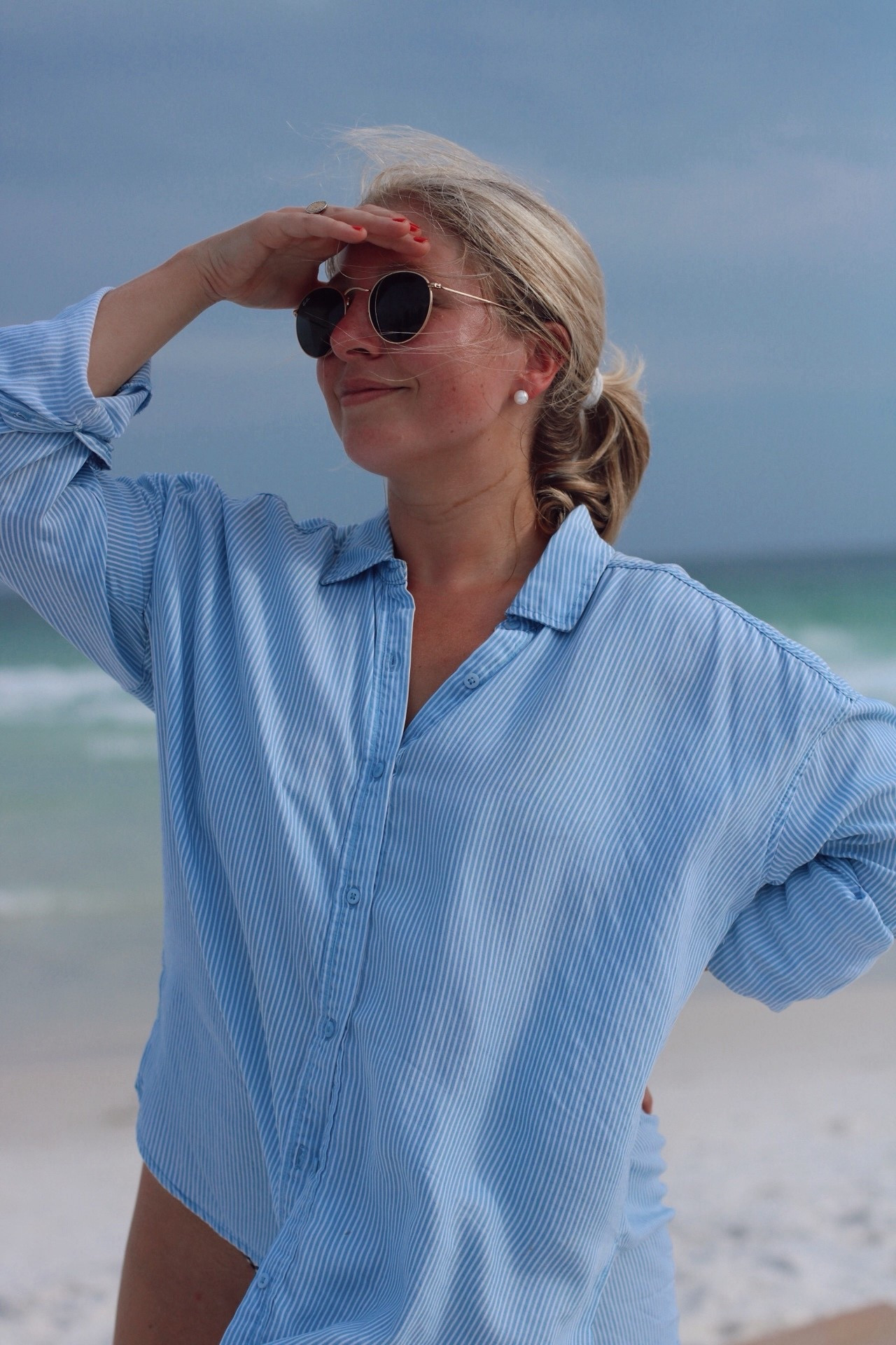 The softest, coziest, most light weight button down in the world. Wearing a small! 

#LTKTravel #LTKSwim #LTKSummerEdit