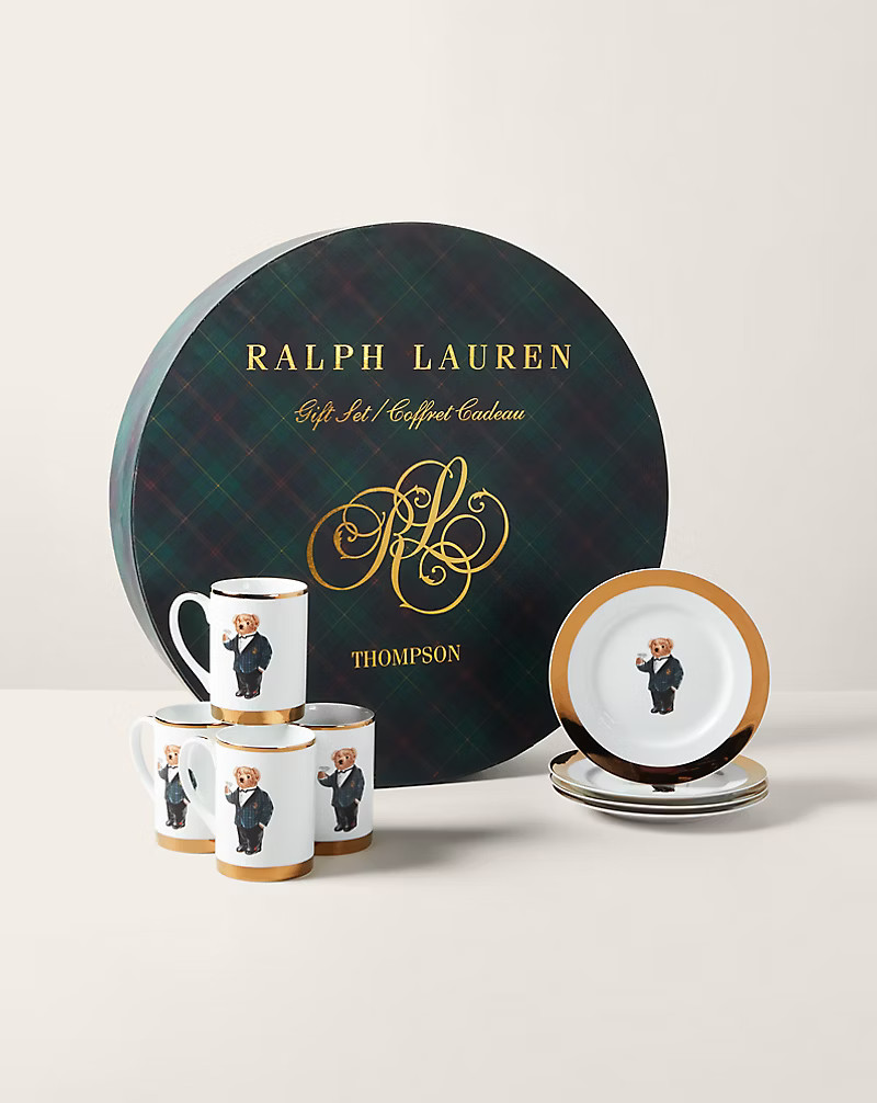 Thompson Polo Bear Plate & Mug Gift Set | Ralph Lauren (UK)