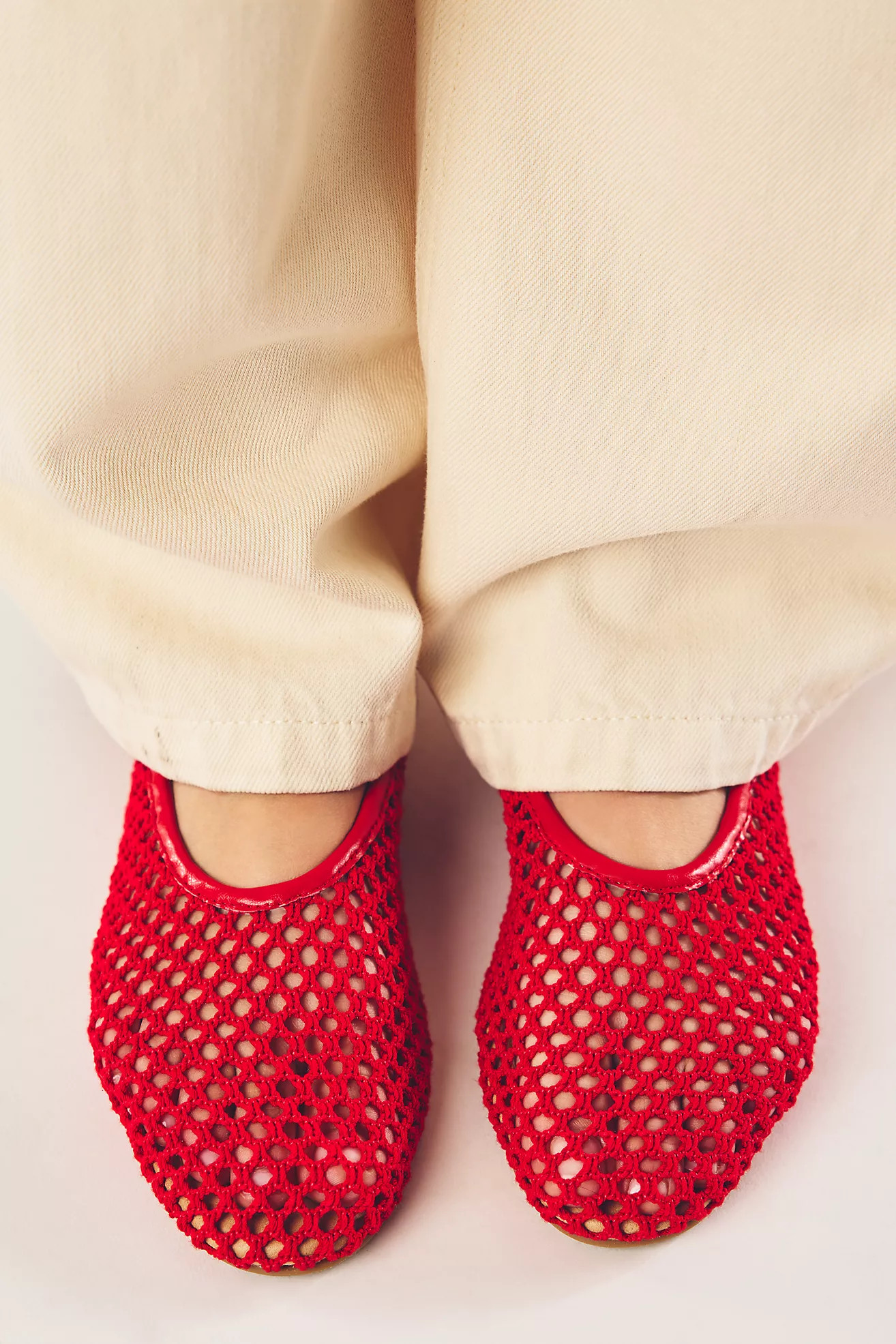 Coconuts by Matisse Marta Mesh Ballet Flats | Anthropologie (US)