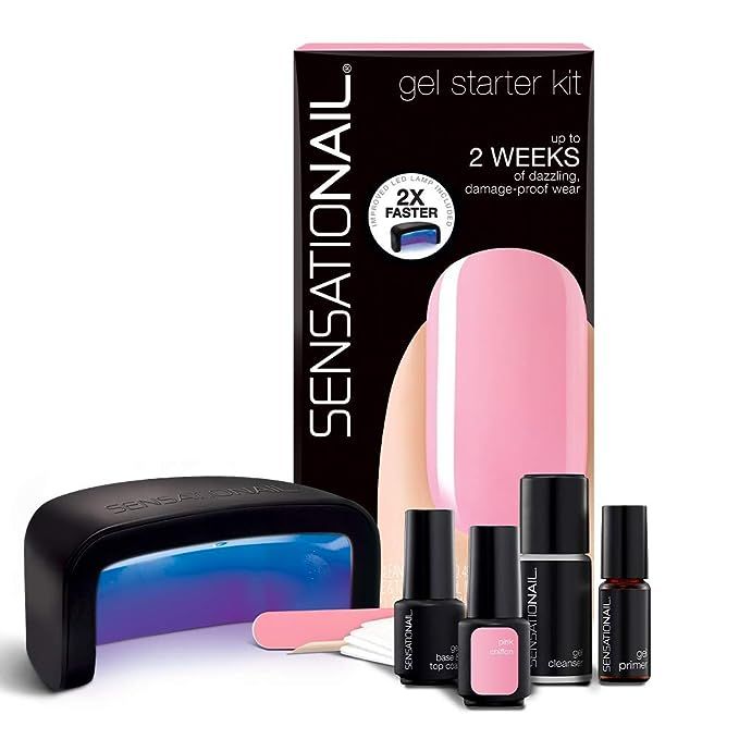Sensationail gel polish starter kit - pink chiffon | Amazon (US)