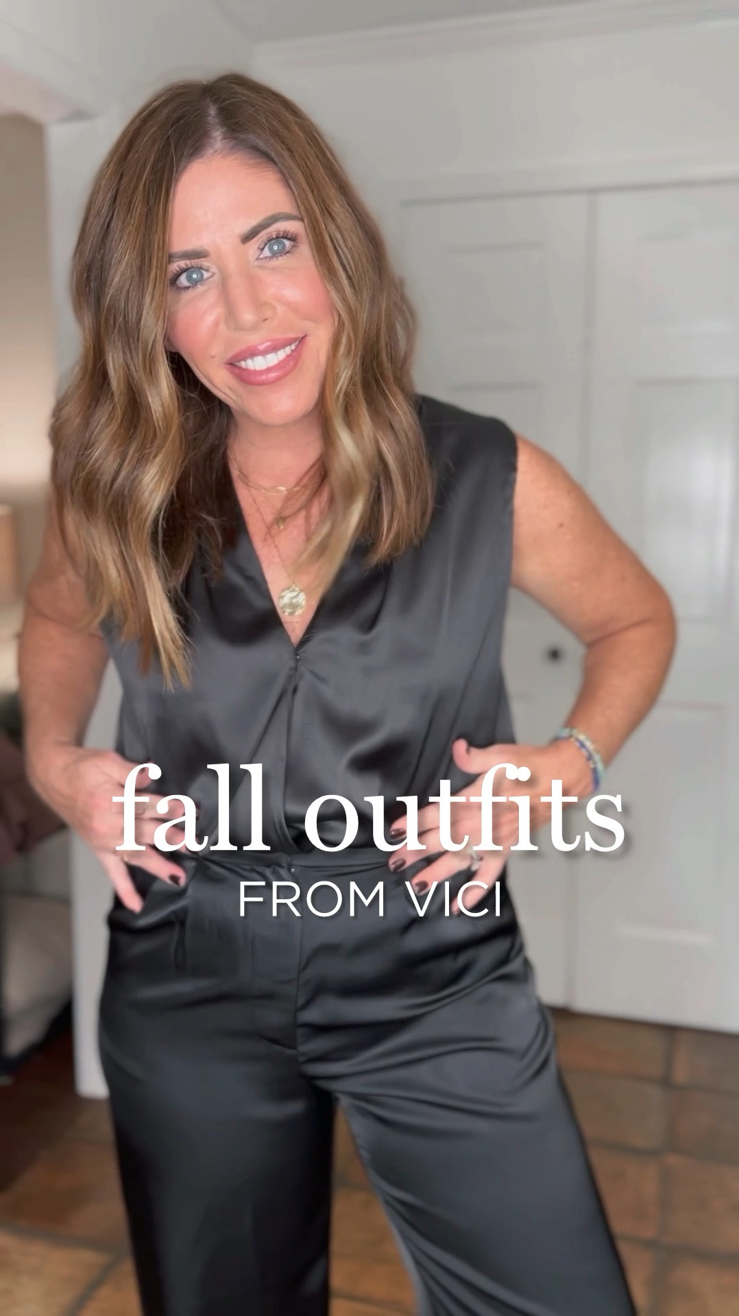Fall outfits from Vici
These pieces just dropped and you can save 30% off with my code MELISSAB30 now through Tuesday, 9/24 

I am wearing a medium in the bodysuit and trousers, blazer and sweater .

I’m wearing my true size 28 in the jeans 
**Jeans are not from vici

#LTKFindsUnder100 #LTKOver40 #LTKStyleTip